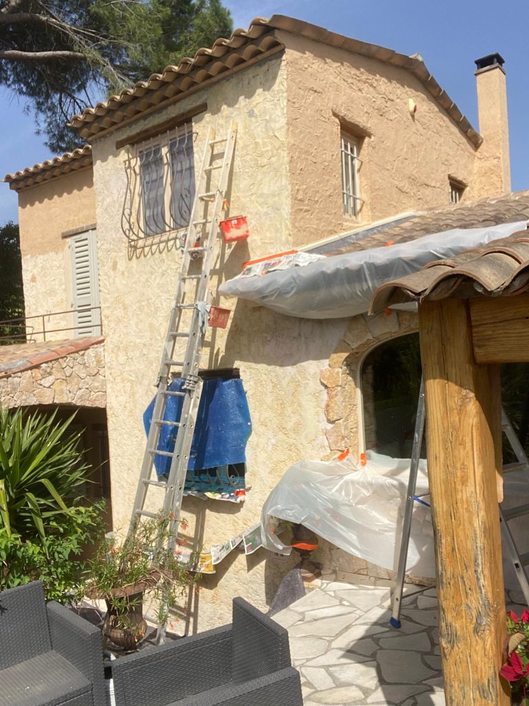 Travaux de peintures extérieurs Saint Paul de Vence